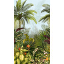 Panoramique BRANCA Jungle Fever vert - Collector - décor mural GRANDECO