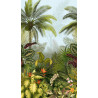 Panoramique BRANCA Jungle Fever vert - Collector - décor mural GRANDECO