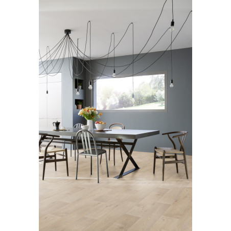 Revêtement PVC - Largeur 4m - Timber Clear parquet clair - Primetex Gerflor