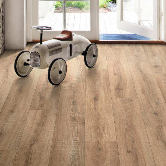 Revêtement PVC bois naturel - Largeur 3M - Sorbonne Melinda 534 - Leoline IVC