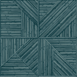 Papier peint Paglia bleu - JUNGLE FEVER - Grandeco Life - JF2402 