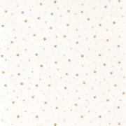Papier peint Stars In Your Eyes bleu et beige - OUR PLANET - Caselio - OUP101926019 