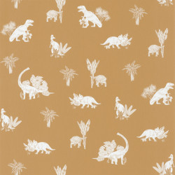 Papier peint Jurassic World ocre - OUR PLANET - Caselio - OUP101932112 