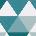 Papier peint à motif DIAMOND PLANET bleu et bleu vert OUP102006011 - OUR PLANET - Caselio