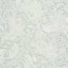 Papier peint à motif SEPTEMBER vert d'eau FLP101897077 - FLOWER POWER - CASELIO