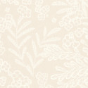 Papier peint à motif SEPTEMBER beige FLP101891010 - FLOWER POWER - CASELIO