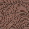 Papier peint à motif ALULA terracota B74360518 - BLOSSOM - Casamance