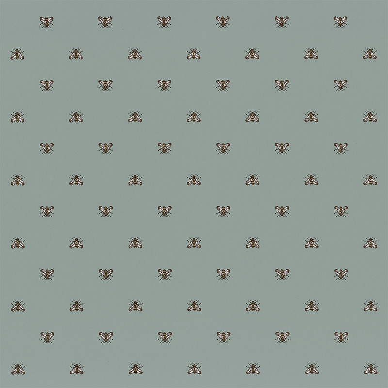Papier peint à motif APIS vert clair B74340189 - BLOSSOM - Casamance