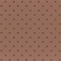 Papier peint Apis terracotta - BLOSSOM - Casamance - 74340581