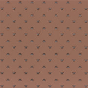 Papier peint Apis terracotta - BLOSSOM - Casamance - 74340581