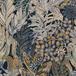 Papier peint Borromee vert - BLOSSOM - Casamance - 74320324 