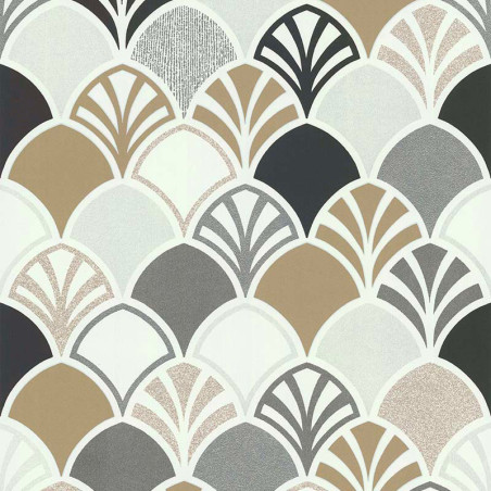 Papier peint Arcade gris - PARK AVENUE - Lutèce - 51193109