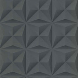 Papier peint Lys 3D anthracite - PARK AVENUE - Lutèce - 51176619 