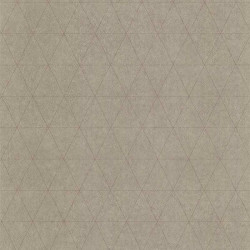 Papier peint Cuir Losange beige - PARK AVENUE - Lutèce - 51192907 