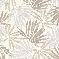 Papier peint Palms beiges - YUCATAN - Rasch - 535419