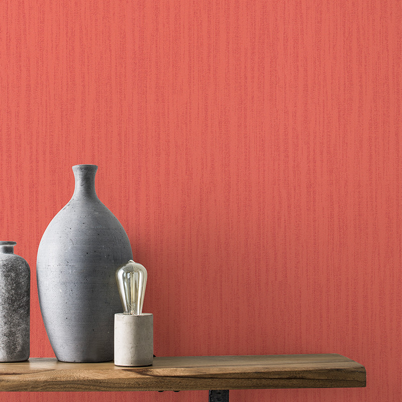 Papier peint Mexico rouge - YUCATAN - Rasch - 535341