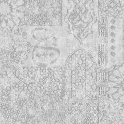 Papier peint Lath Silver - 1001 NIGHTS - Zoom by Masureel - NIG102