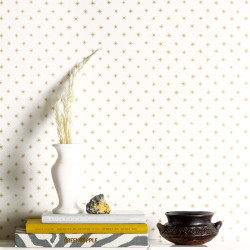 Papier peint Spark Gold - 1001 NIGHTS - Zoom by Masureel - NIG701