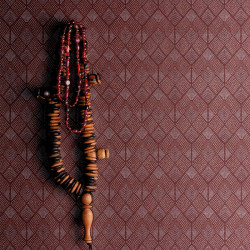 Papier peint Amira Rust - 1001 NIGHTS - Zoom by Masureel - NIG803