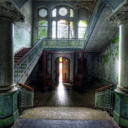 Panoramique Stairs gris - BEAUTY FULL IMAGE  - Casadeco - BFIM80859502