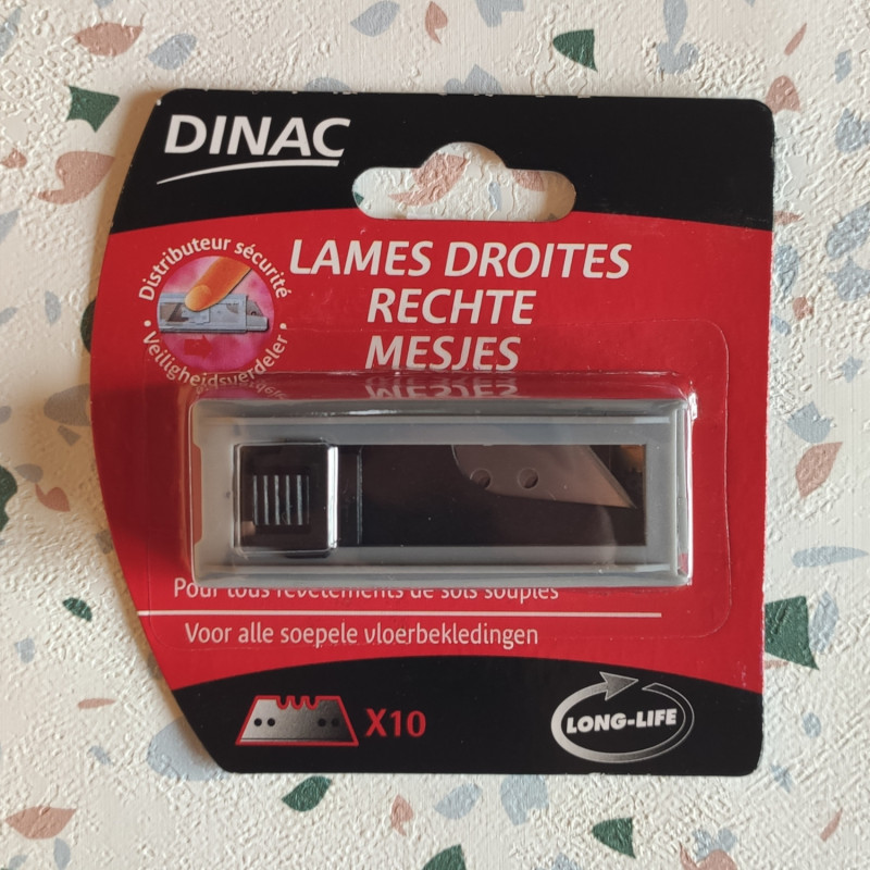 Lames Droites - pour cutter basic - DINAC