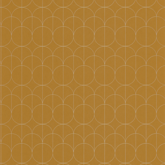 Papier peint Reflet jaune - 1930 - Casadeco - 85692323