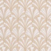 Papier peint Palmette beige - 1930 - Casadeco - 85731202