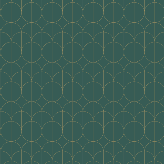 Papier peint Reflet vert - 1930 - Casadeco - MNCT85697505