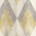 Papier peint Losange jaune et gris - ODYSSEE - Ugepa - L961-02