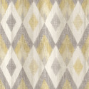 Papier peint Losange jaune et gris - ODYSSEE - Ugepa - L961-02