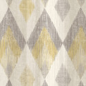 Papier peint Losange jaune et gris - ODYSSEE - Ugepa - L961-02