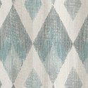 Papier peint Losange bleu et gris - ODYSSEE - Ugepa - L961-01