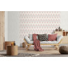 Papier peint Ethnique terracotta et taupe - ODYSSEE - Ugepa - L972-10