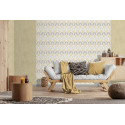 Papier peint Ethnique or et gris - ODYSSEE - Ugepa - L972-02
