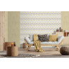 Papier peint Ethnique or et gris - ODYSSEE - Ugepa - L972-02