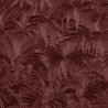 Papier peint Feuilles métallisées rouge - ODYSSEE - Ugepa - A410-10