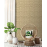 Papier peint Hexagone jaune - ODYSSEE - Ugepa - L606-02