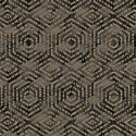Papier peint Hexagone marron - ODYSSEE - Ugepa - L606-18