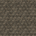 Papier peint Hexagone marron - ODYSSEE - Ugepa - L606-18