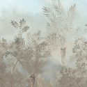 Papier peint Frise Forêt Brumeuse beige et bleu - ODYSSEE  - Ugepa - L924-01