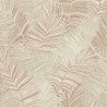 Papier peint Feuilles beige et cuivre - ODYSSEE - Ugepa - L934-05