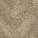 Papier peint Feuilles beige et or - ODYSSEE - Ugepa - L934-07
