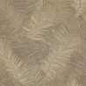 Papier peint Feuilles beige et or - ODYSSEE - Ugepa - L934-07
