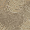 Papier peint Feuilles beige et or - ODYSSEE - Ugepa - L934-07