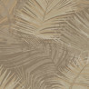 Papier peint Feuilles beige et or - ODYSSEE - Ugepa - L934-07