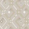 Papier peint Ethnique taupe et or - ODYSSEE - Ugepa - L952-07