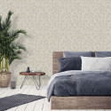 Papier peint Ethnique taupe et or - ODYSSEE - Ugepa - L952-07