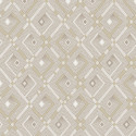 Papier peint Ethnique taupe et or - ODYSSEE - Ugepa - L952-07