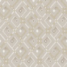Papier peint Ethnique taupe et or - ODYSSEE - Ugepa - L952-07