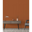 Papier peint Faux Uni orange - ODYSSEE - Ugepa - L953-05